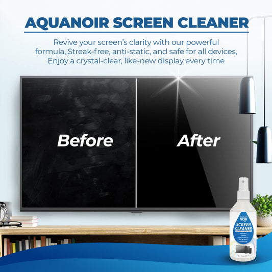 Aquanoir Screen Cleaning Spray 250ml for TV, Phone, Monitor & Laptop