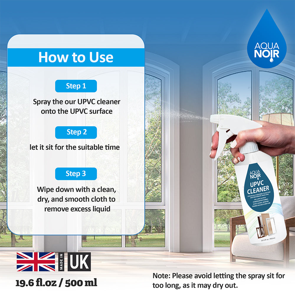 UPVC & PVC Cleaner 500ml for Windows, Doors & Frames