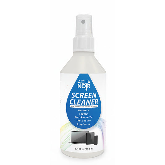 Aquanoir Screen Cleaning Spray 250ml for TV, Phone, Monitor & Laptop
