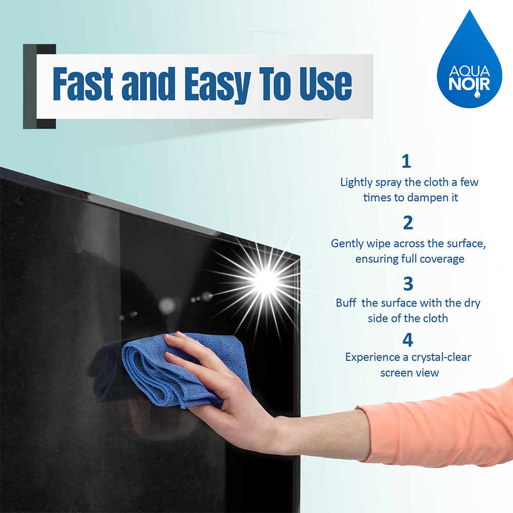 Aquanoir Screen Cleaning Spray 500ml for TV, Phone, Monitor & Laptop