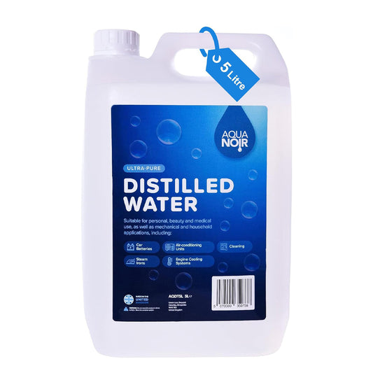 AQUANOIR Distilled Water | For Irons, CPAP & Car Batteries-Made in UK