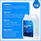 AQUANOIR Deionised Water 5L for Steam Irons, Car Batteries, Cleaning, and Steam Mops