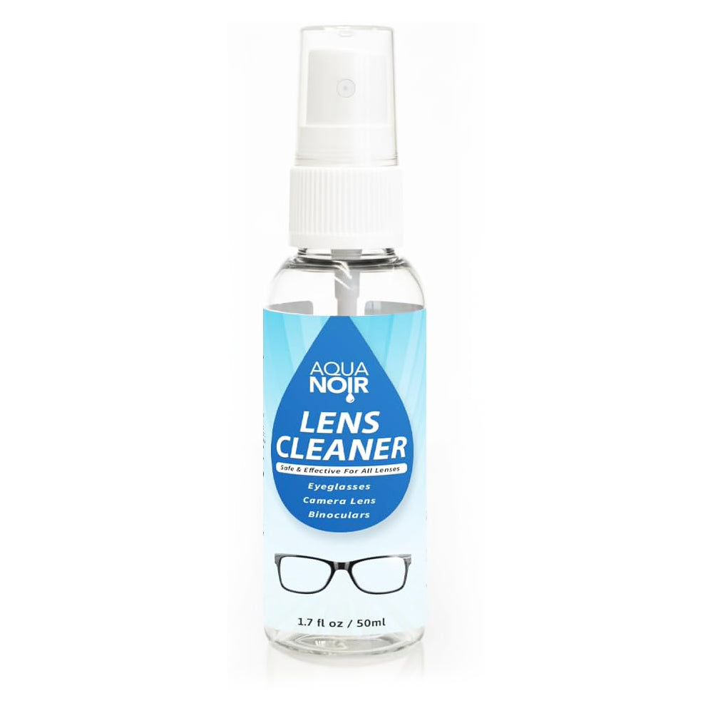 AQUANOIR Lens Cleaner | Safe Spray for Glasses, Sunglasses & Camera Lenses