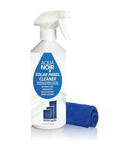 Solar Panel Cleaner Spray 500ml – Streak-Free, Fast Acting & Eco-Friendly Solution – Boosts Efficiency, Removes Dirt, Dust & Grime – Safe for Glass, Plastic, and Metal Surfaces